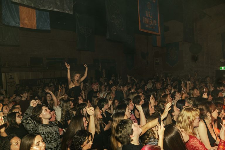 PASH performing live at Lion Arts Factory in Adelaide